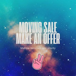 Moving! Everything must go! Make an offer.